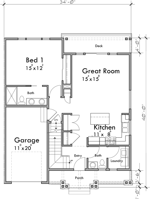 Main Floor Plan for D-721 Invest in the mountain lifestyle with our Jackson Hole luxury timber-framed townhouse. Architectural excellence awaits, with a main floor master and basement for your comfort.